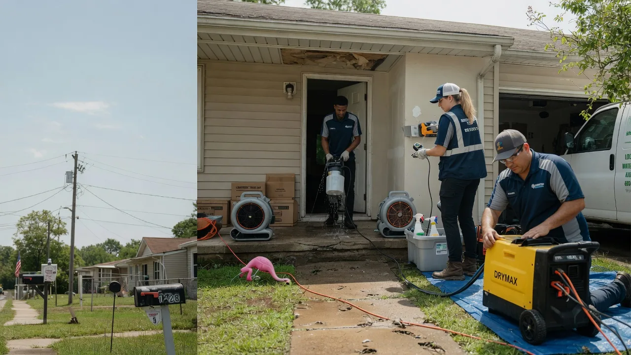 Storm Damage Water Removal in Mereta, TX near me
